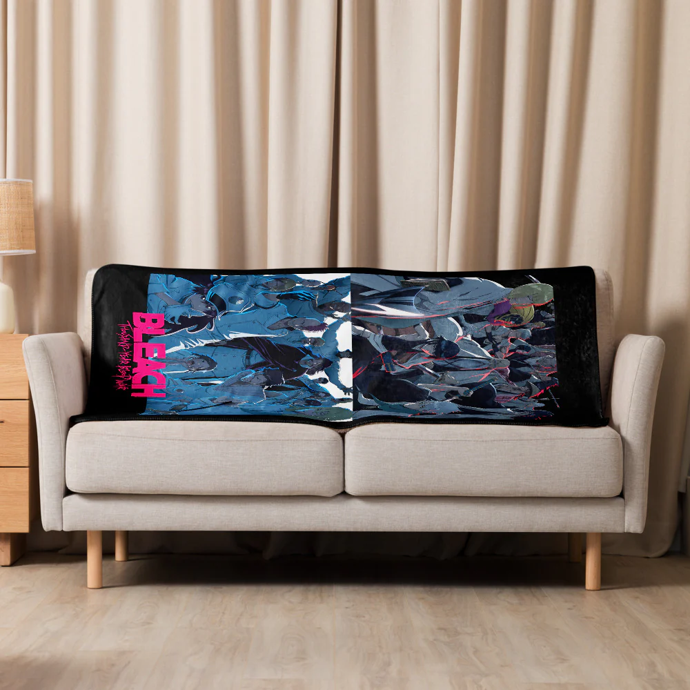 BLEACH: Thousand-Year Blood War Characters Sherpa Blanket - Image 4