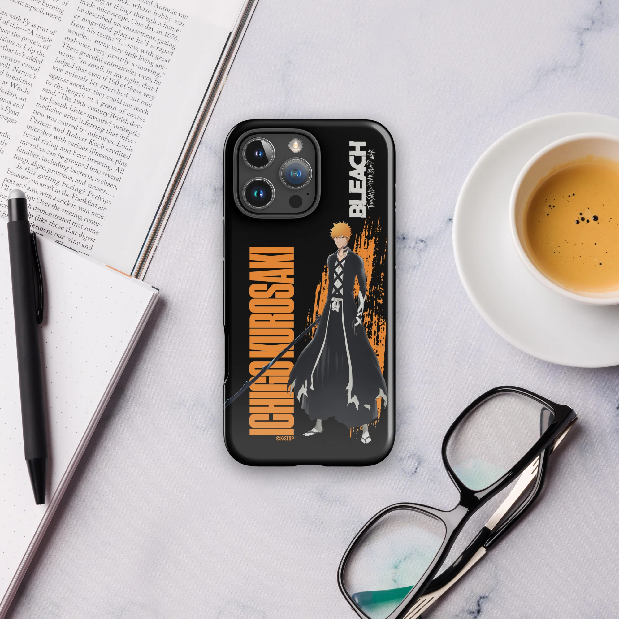 BLEACH: Thousand-Year Blood War Ichigo Kurosaki iPhone Tough Case - Image 3