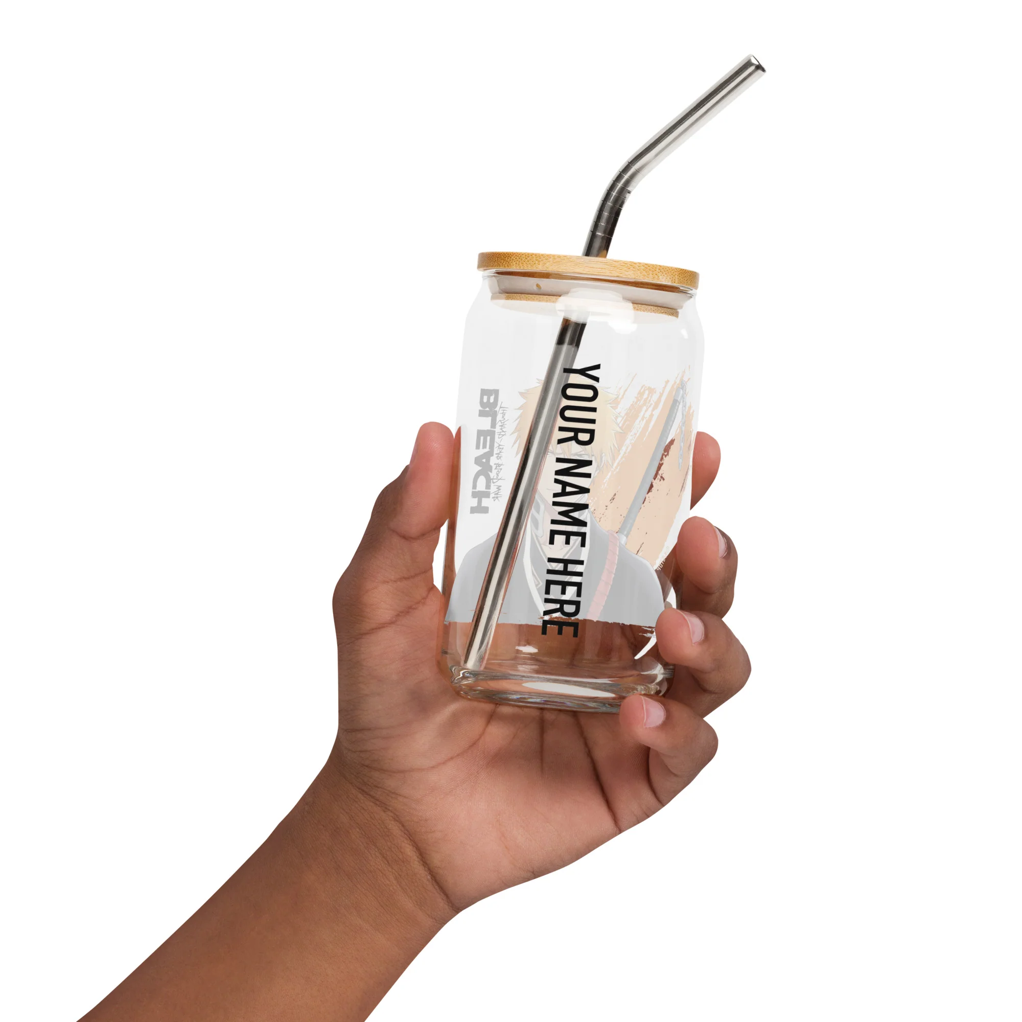 BLEACH: Thousand-Year Blood War Ichigo Personalized Can-Shaped Glass - Image 5