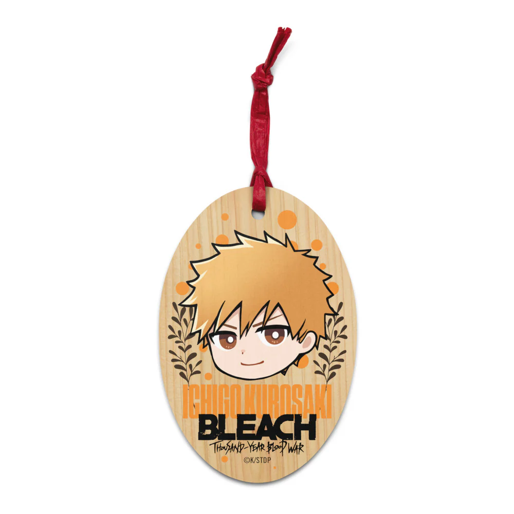 BLEACH: Thousand-Year Blood War Ichigo Wooden Holiday Ornament - Image 2