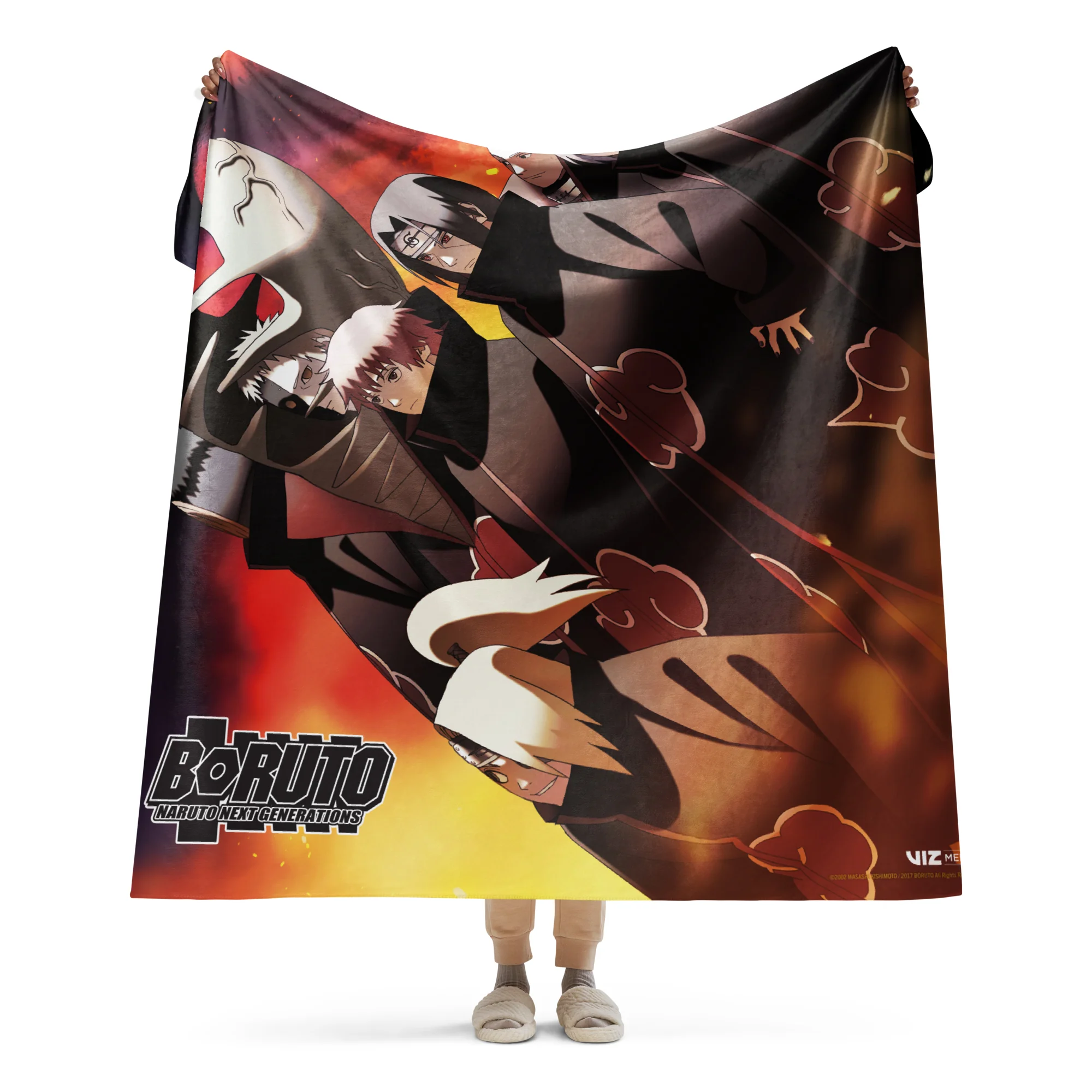 Boruto Akatsuki Sherpa Blanket - Image 4