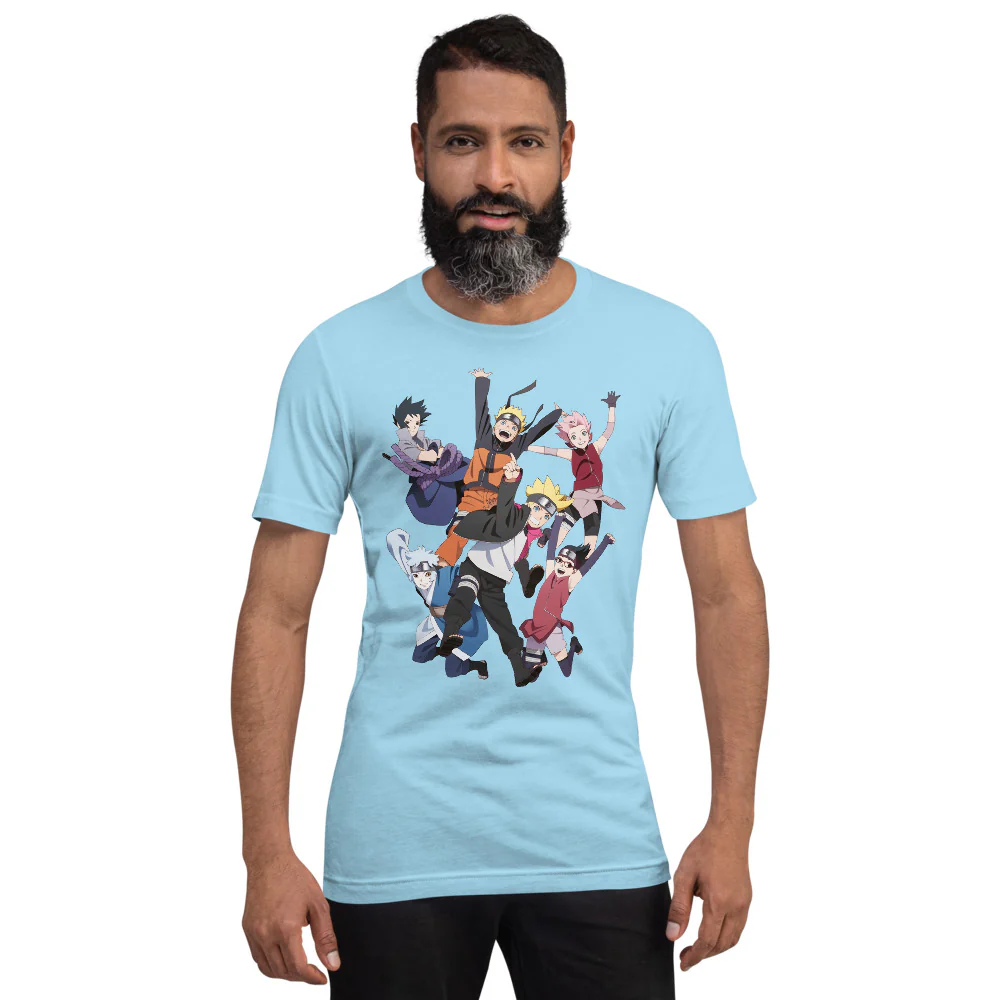 Boruto Group Jump T-Shirt - Image 3