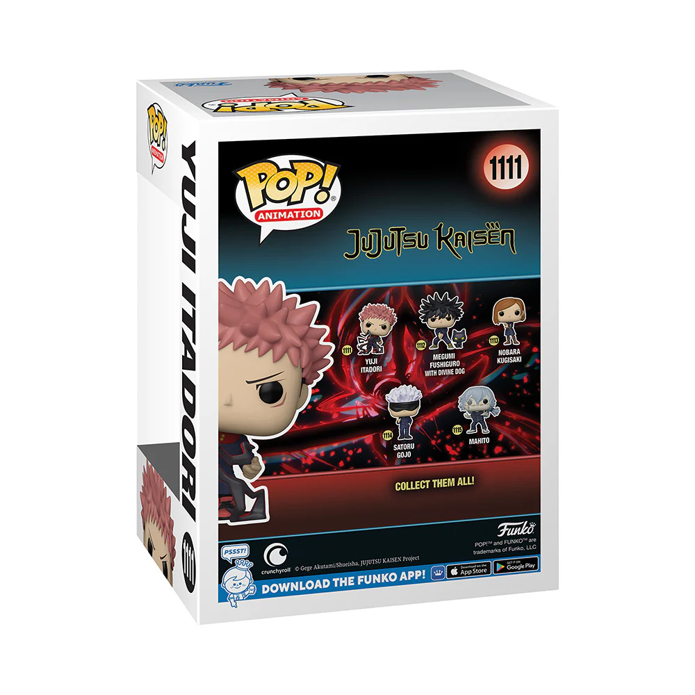 Jujutsu Kaisen Season 1 Itadori (Black Flash) Funko Pop! Figure - Image 3