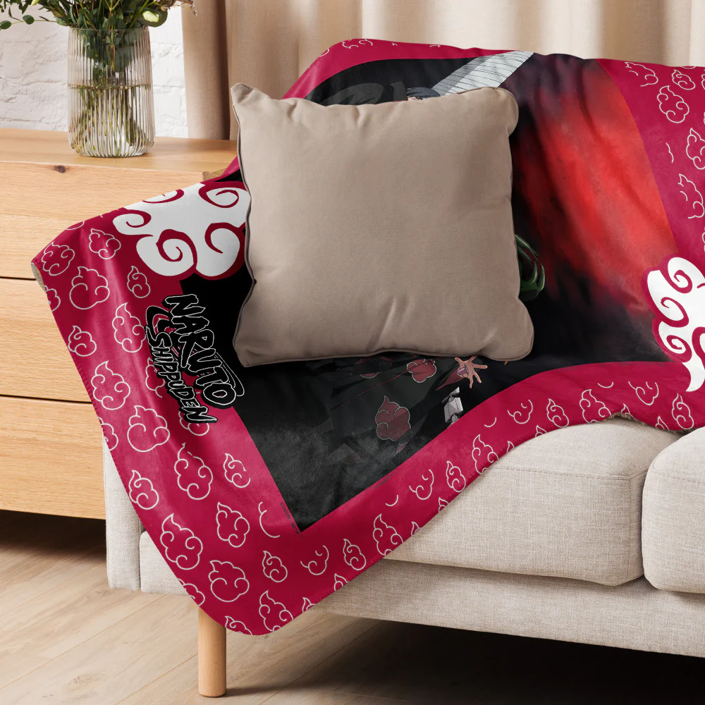 Naruto Shippuden Akatsuki Sherpa Blanket - Image 3