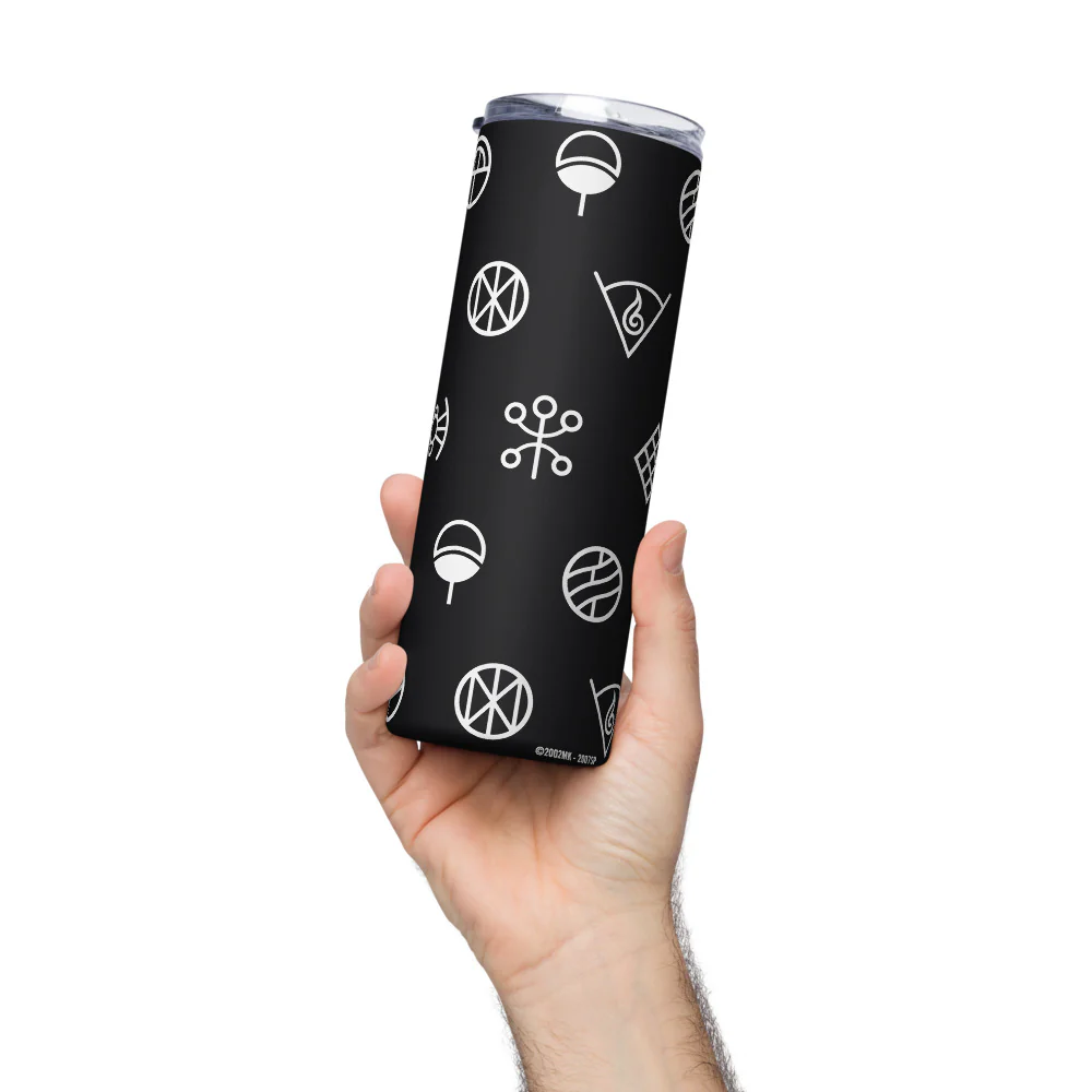 Naruto Shippuden Clan Patterned Stainless Steel Tumbler - Image 4