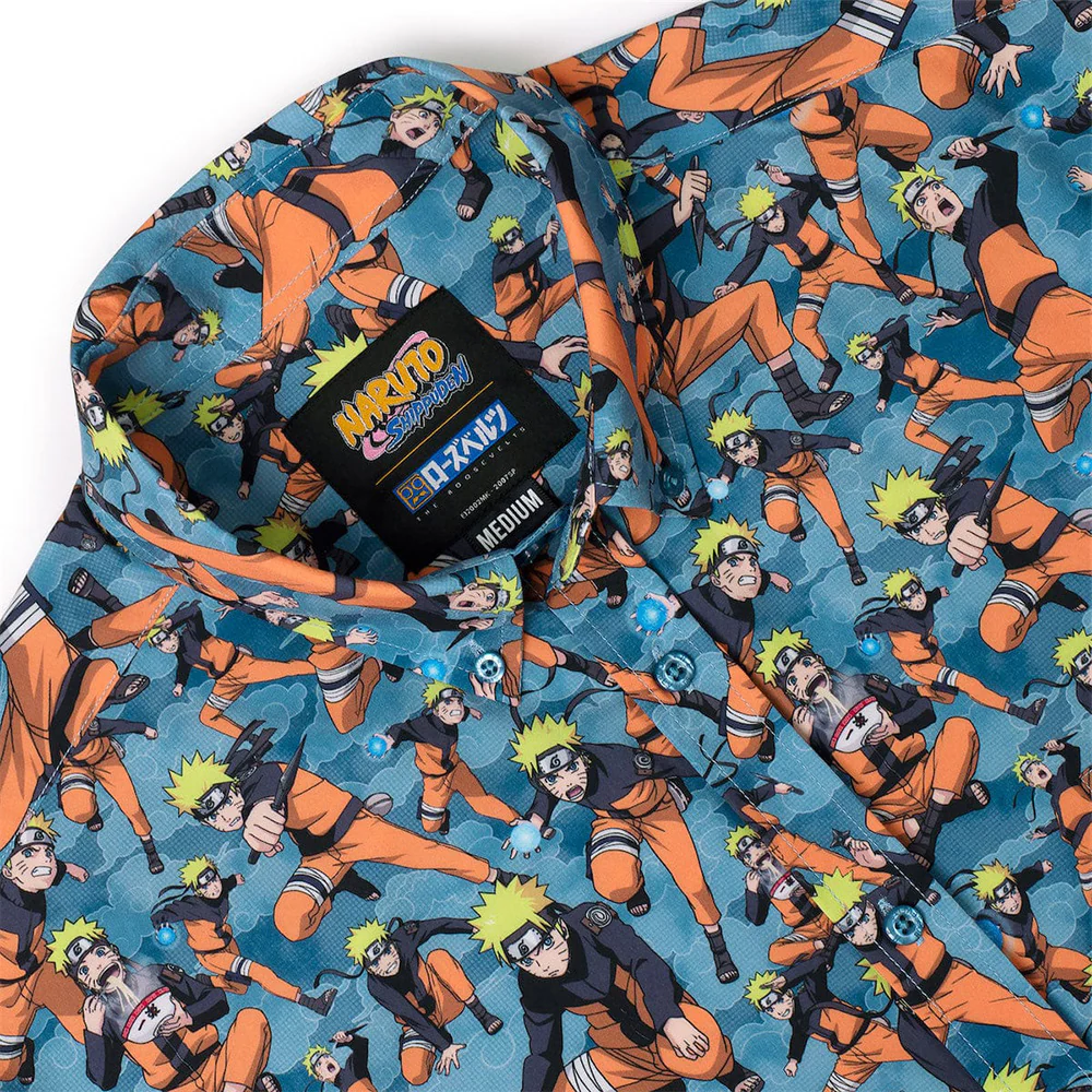 Naruto Shippuden Uzumaki Barrage RSVLTs Short Sleeve Shirt - Image 4