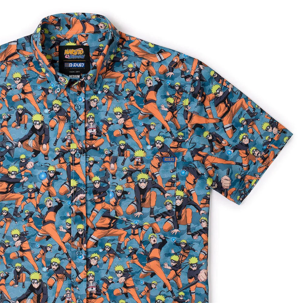 Naruto Shippuden Uzumaki Barrage RSVLTs Short Sleeve Shirt - Image 5