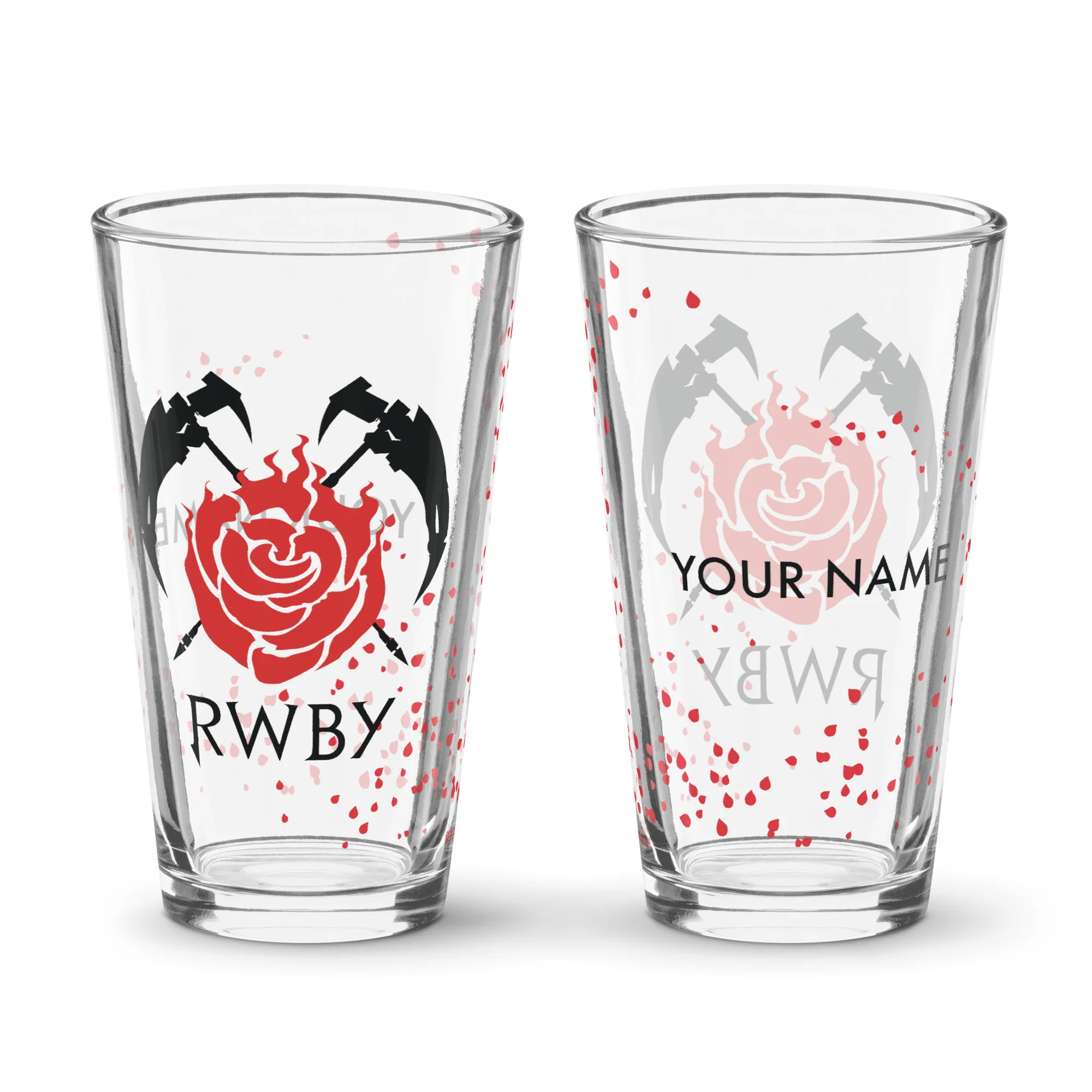 RWBY Badge Personalized Pint Glass - Image 3
