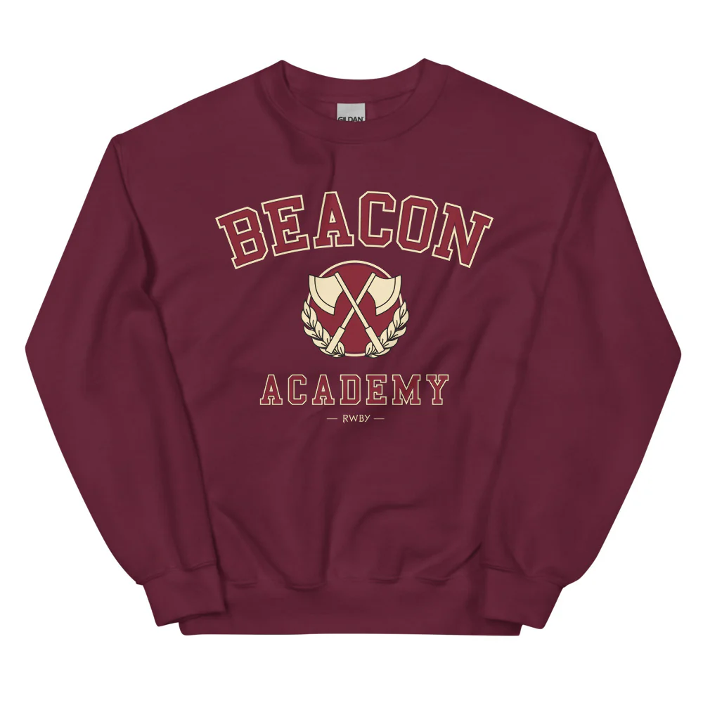 RWBY Crewneck Sweatshirt Beacon Academy