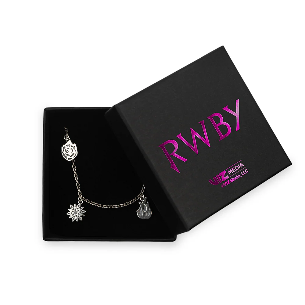 RWBY Friendship Charm Necklace with 4 Charms - Image 2