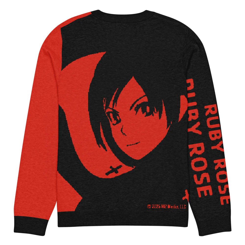 RWBY Knit Holiday Sweater of Ruby Rose - Image 2