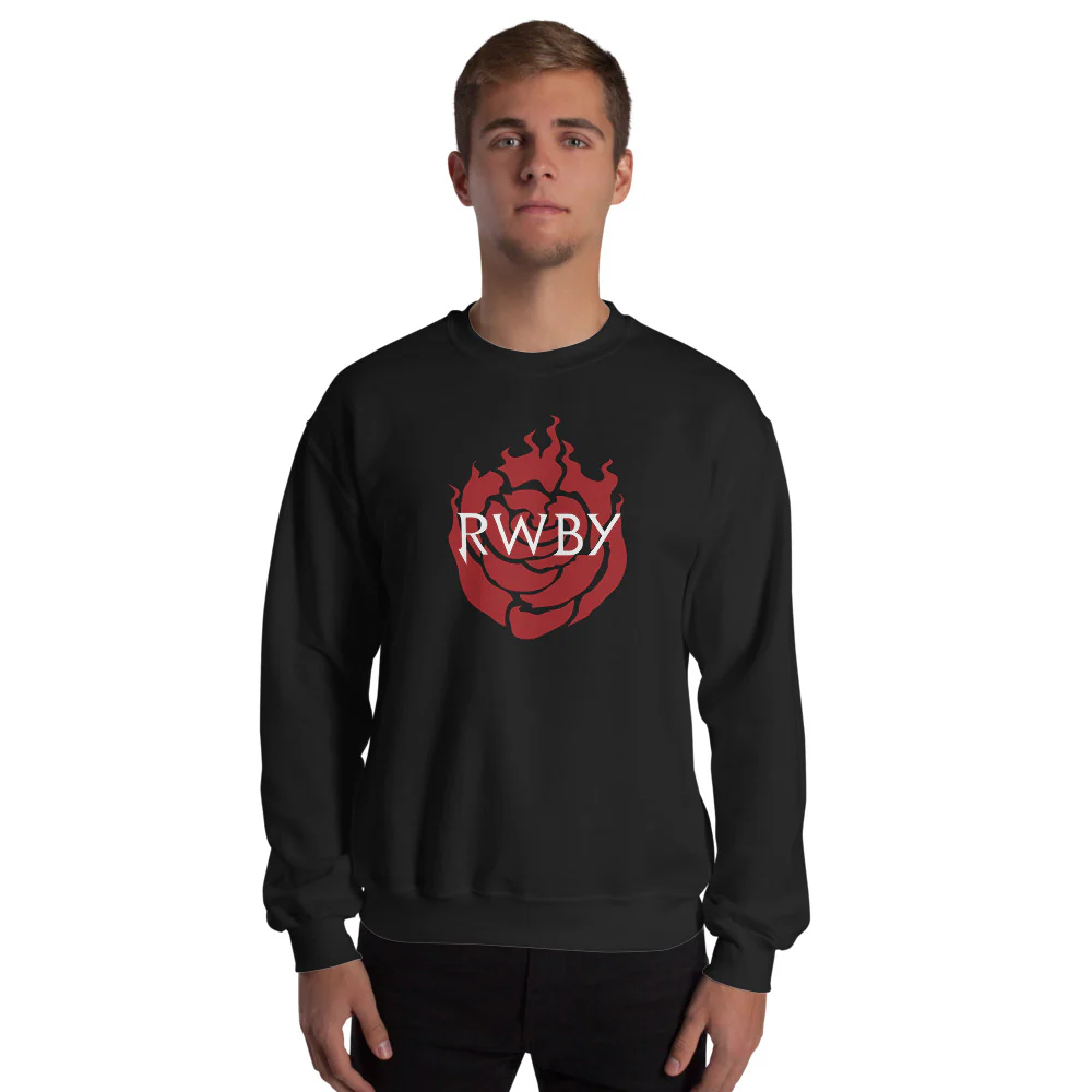 RWBY Ruby Rose Unisex Crewneck Sweatshirt - Image 3