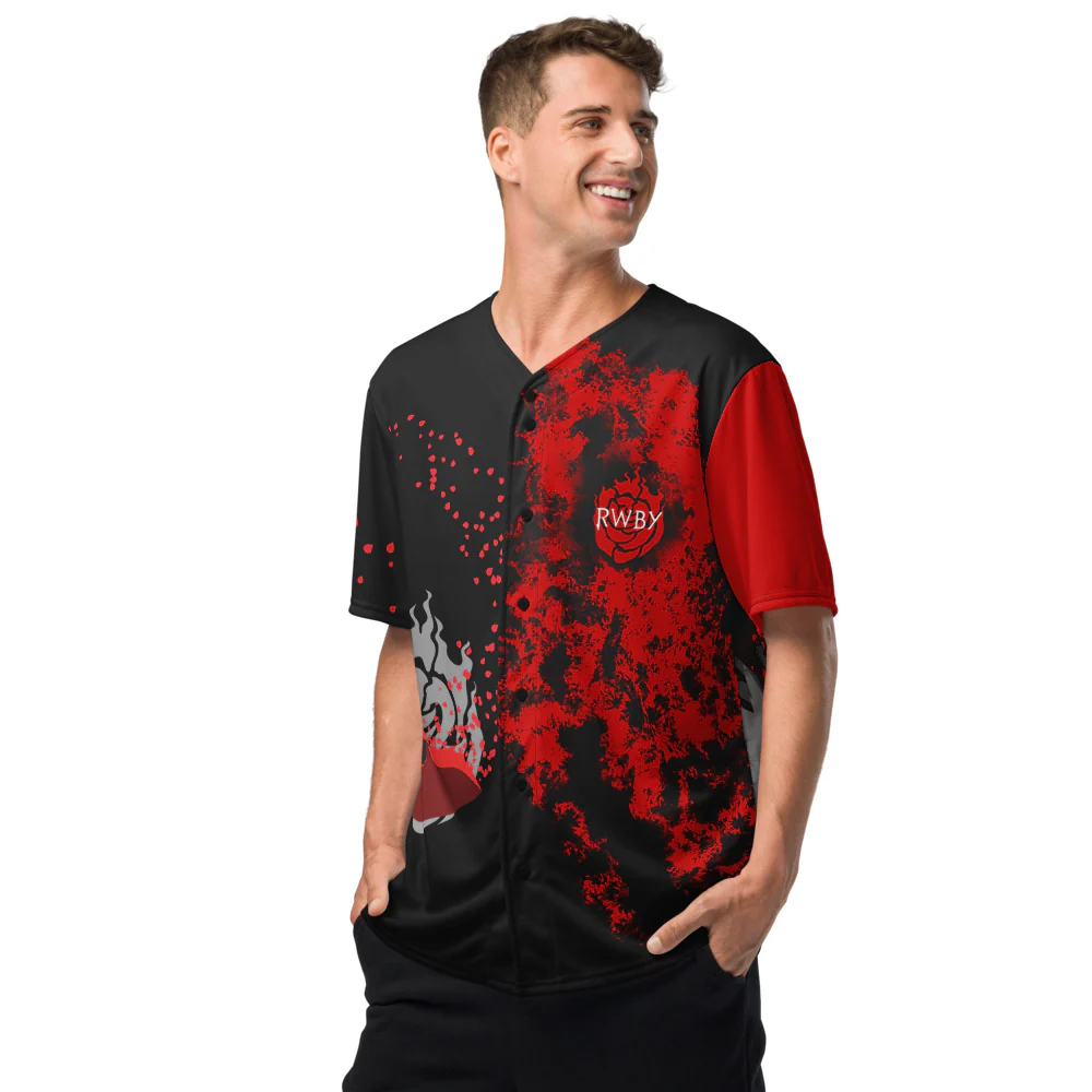 RWBY Ruby Rose Baseball Jersey - Image 3