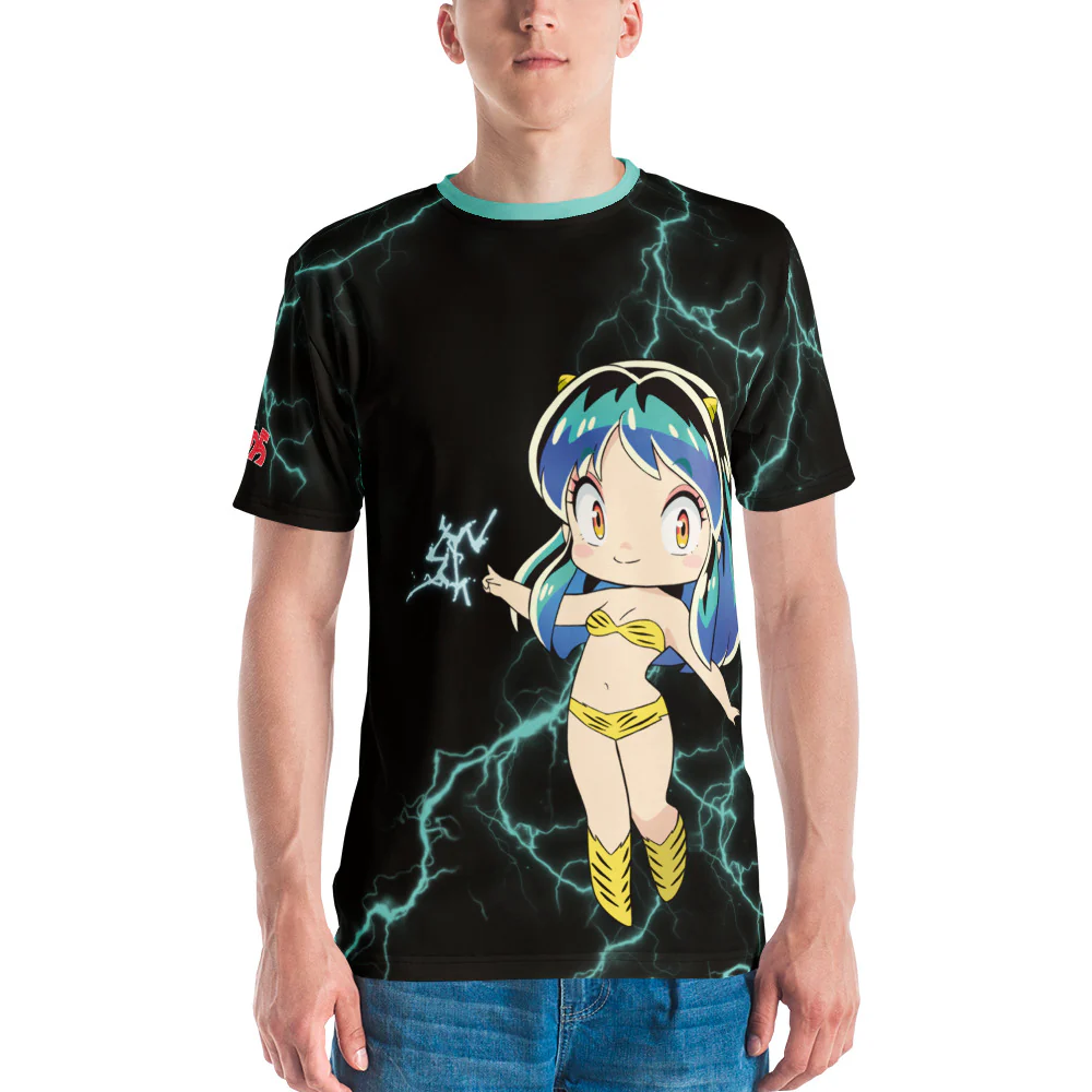 Urusei Yatsura Lightning Lum T-Shirt - Image 3
