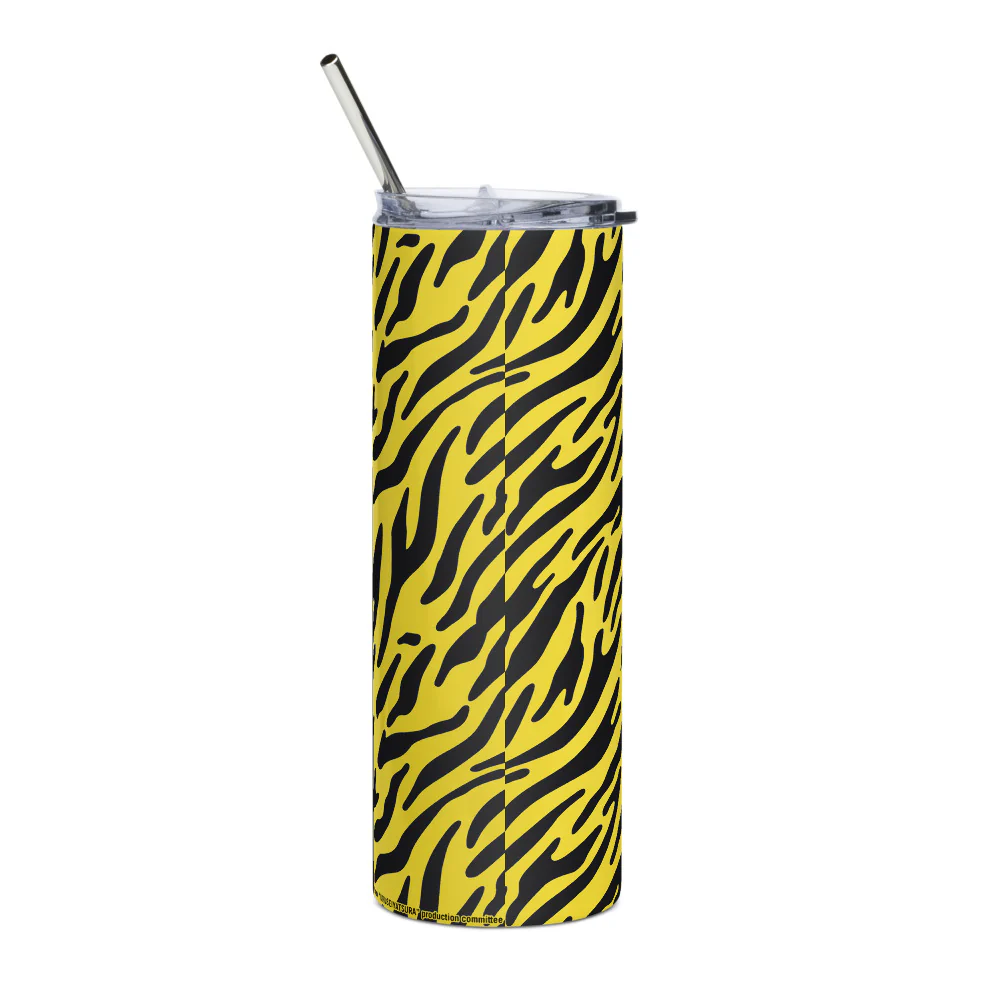 Urusei Yatsura Lum Tiger Print Stainless Steel Tumbler - Image 4