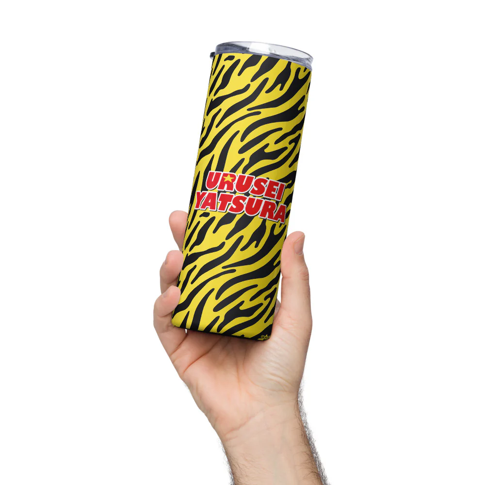 Urusei Yatsura Lum Tiger Print Stainless Steel Tumbler - Image 5