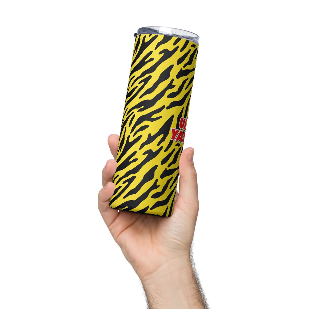 Urusei Yatsura Lum Tiger Print Stainless Steel Tumbler - Image 7