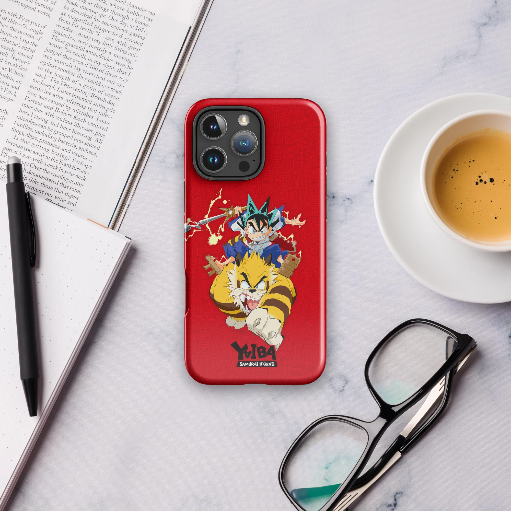 YAIBA: Samurai Legend iPhone Tough Case - Yaiba & Kagetora - Image 3