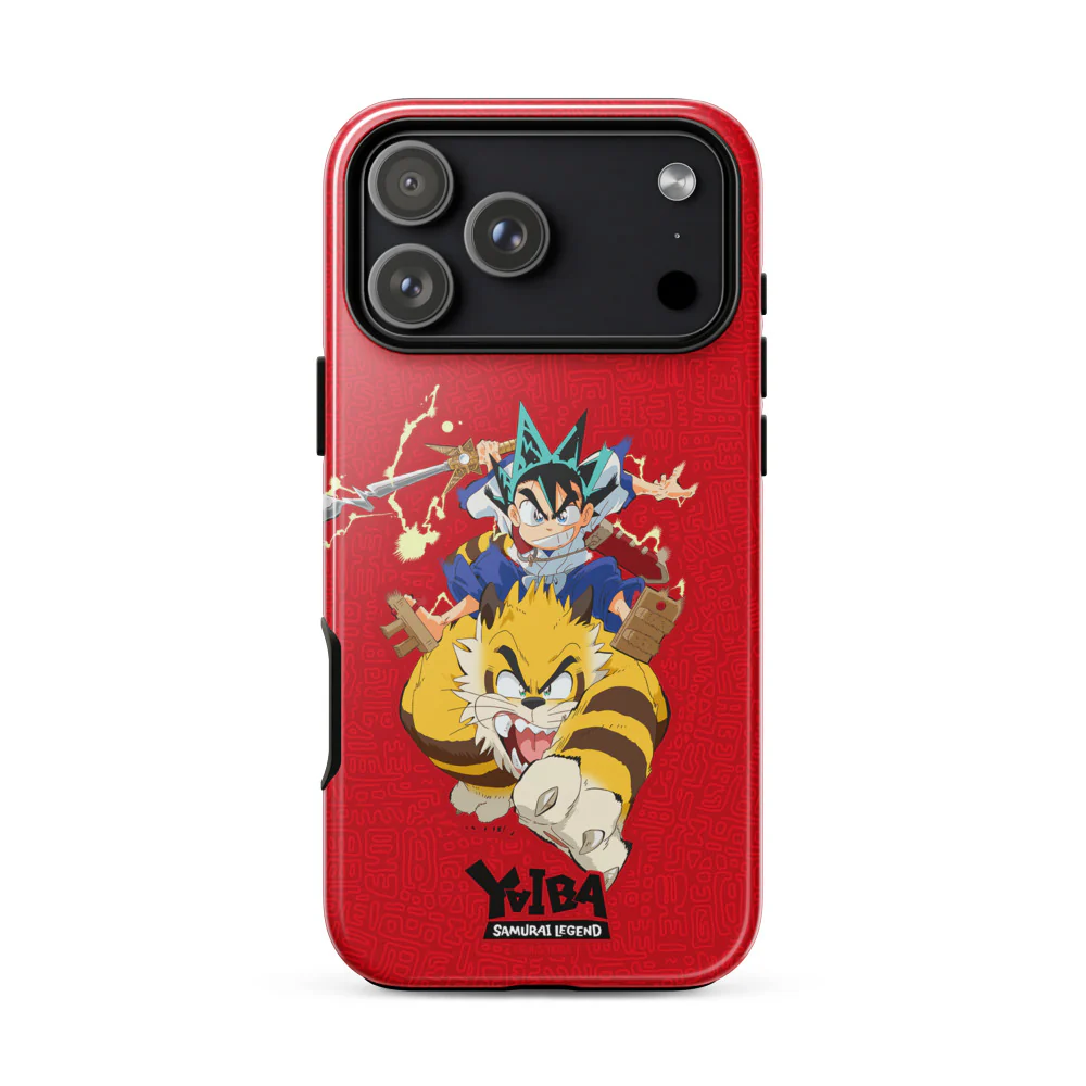 YAIBA: Samurai Legend iPhone Tough Case - Yaiba & Kagetora - Image 4